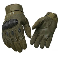 Tactical Gloves Army Military Men Gym Fitness Riding Half Finger Rubber Knuckle Protective Gear Male Tactical Gloves - ProTrendyz