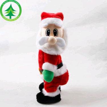 Christmas Decorations Electric Santa Toys Creative Twist Music Santa Claus Dolls - ProTrendyz