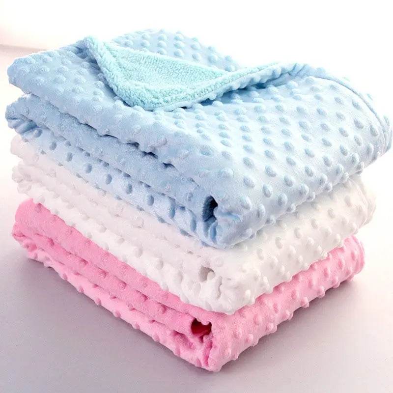 Polar Dot Baby Blanket Blanket Newborn Baby Swaddle Wrap Envelope Bebe Wrap Newborn Baby Bedding Blanket - ProTrendyz