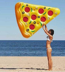 Inflatable Pizza Sleeping Bed Water Hammock Lounger Chair Float Swimming Pool Toys - ProTrendyz