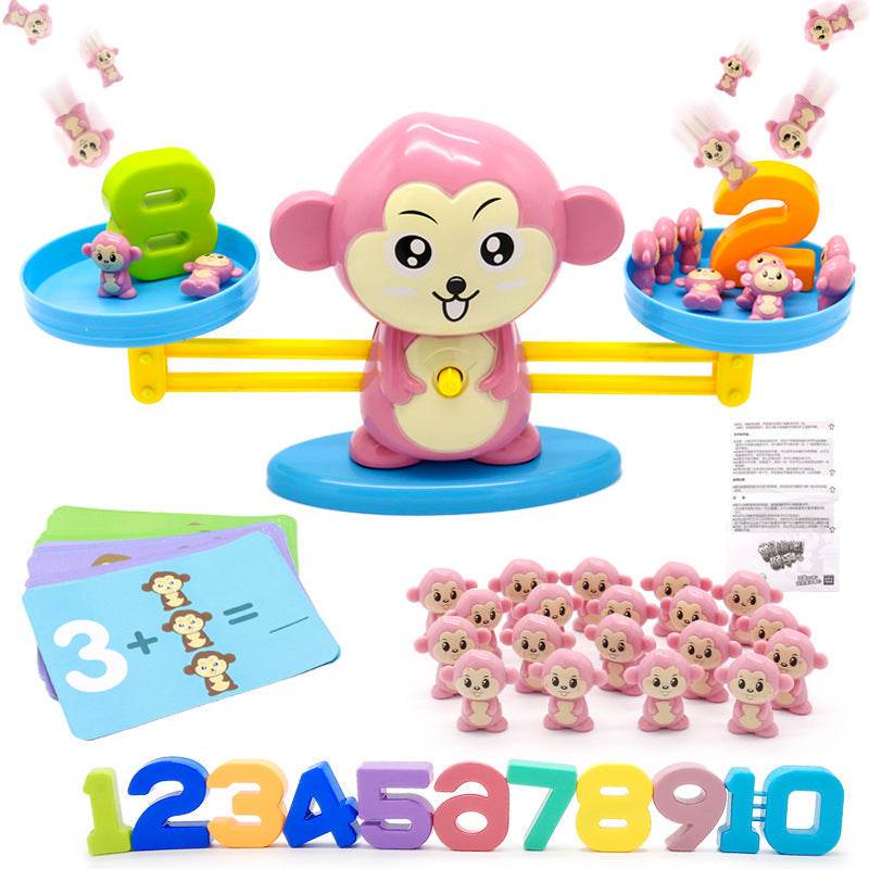 Monkey Balance Children Early Digital Addition and Subtraction Toys - ProTrendyz
