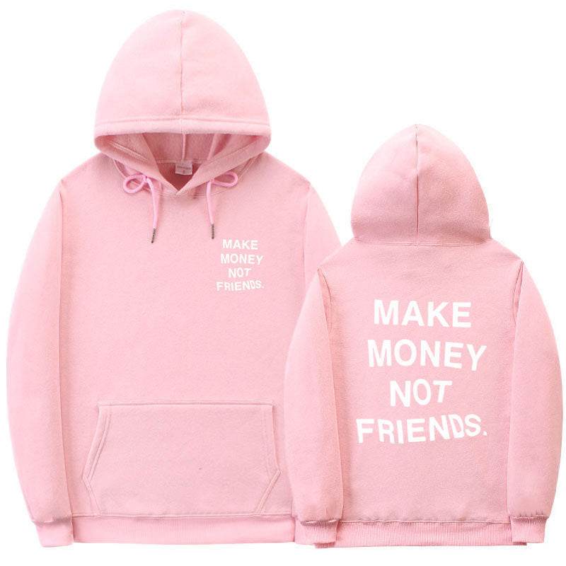 Letter printed Hoodie men's and women's fleece hoodies - ProTrendyz