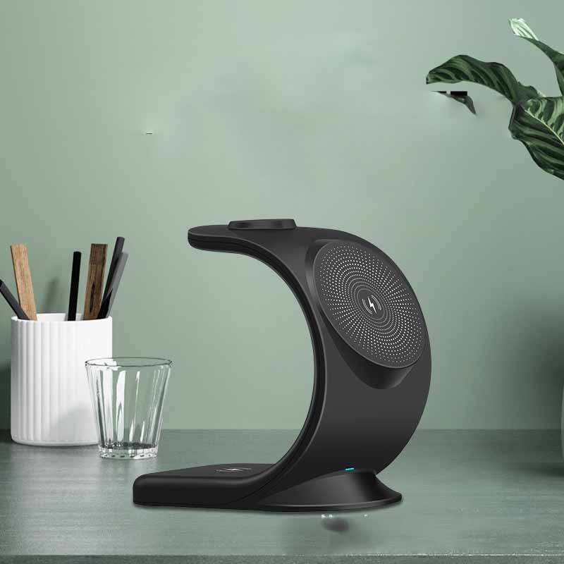 Vertical Three-in-one Magnetic Wireless Charger - ProTrendyz