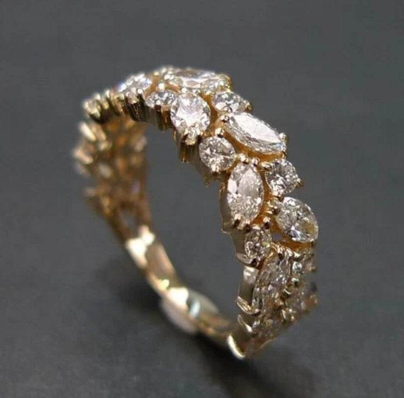 Retro Simple And Exaggerated Personalized Women's Ring - ProTrendyz