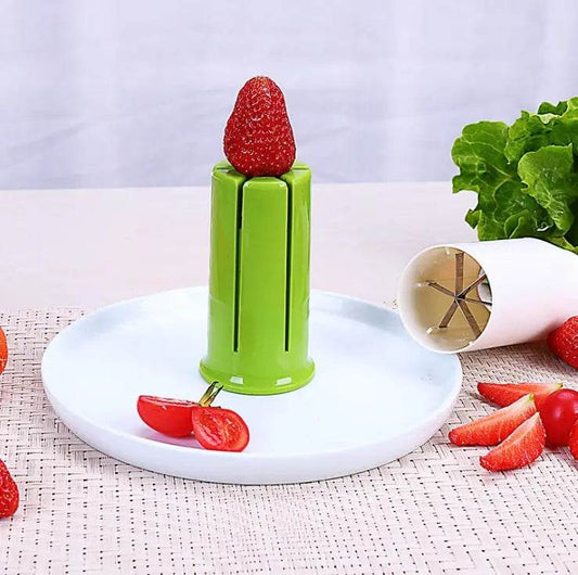 Creative Vegetable Cutters Fruit Kitchen Cucumber Carrot Divider Strawberry Slicer Splitter Kitchen Gadget Accessories - ProTrendyz