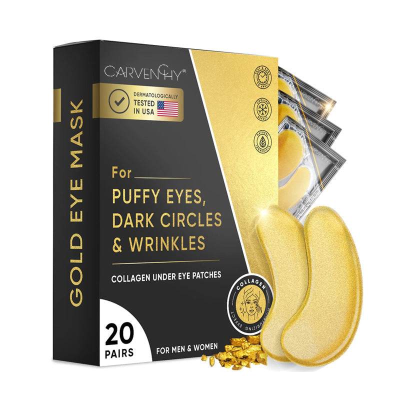 Eye Bag Removal Wrinkle Lifting And Tightening 24K Gold Eye Mask Patch - ProTrendyz