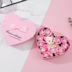 Heart-shaped Rose Red Gift Box New Year Christmas Gift Box Valentine's Day Christmas Gift Mother's Day Birthday Gift - ProTrendyz