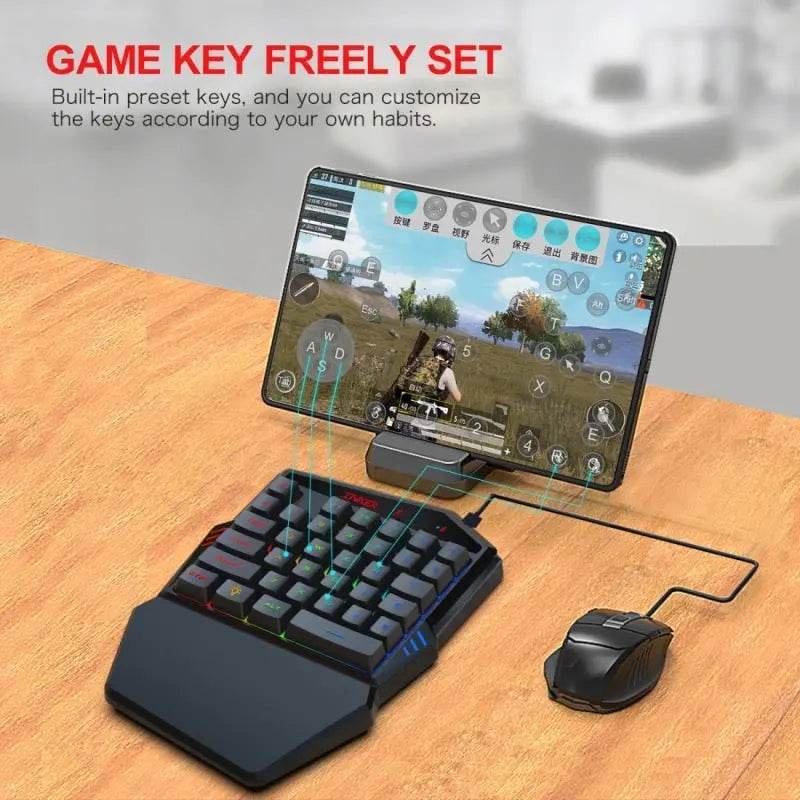 Gaming Keyboard Throne One Mouse Set Meme Funny - ProTrendyz