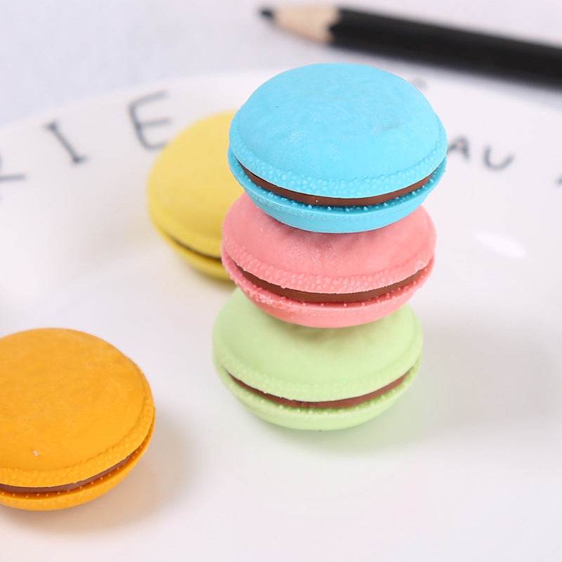 New student creative simple macaron eraser - ProTrendyz