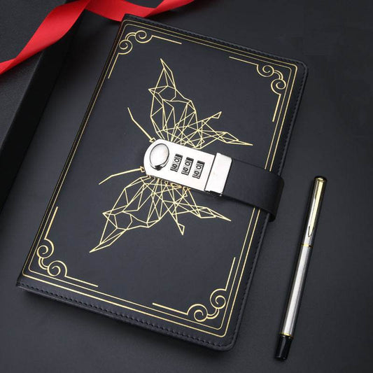Exquisite Retro Notebook Hand Account Butterfly Codebook - ProTrendyz