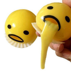 Puking Ball Brother Egg Yolk Pinch Vomit Spoof And Play Tricky Toys - ProTrendyz