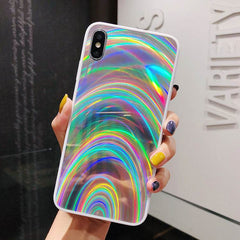 Rainbow Mirror Soft Case Phone Case - ProTrendyz