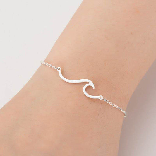 Women's Fashion Simple Wave HAILANG Necklace Bracelet - ProTrendyz
