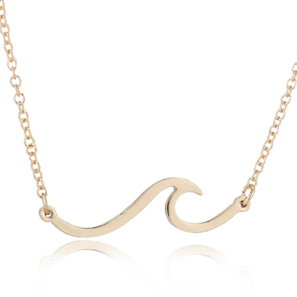 Women's Fashion Simple Wave HAILANG Necklace Bracelet - ProTrendyz