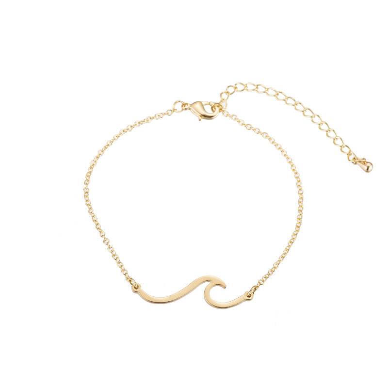 Women's Fashion Simple Wave HAILANG Necklace Bracelet - ProTrendyz