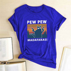 Short Sleeve Pew Maddakas T-Shirt European Size Top - ProTrendyz
