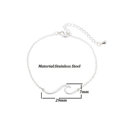 Women's Fashion Simple Wave HAILANG Necklace Bracelet - ProTrendyz