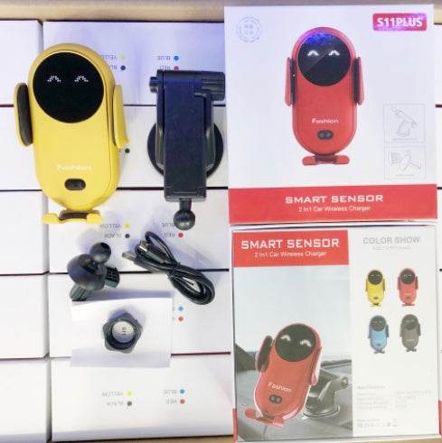 Infrared Induction Car Wireless Charger Car Phone Holder - ProTrendyz