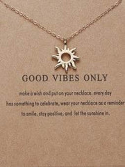 Multi-layer Moon Pendant Necklaces for Women Bohemian Wafer Elegant Necklace - ProTrendyz