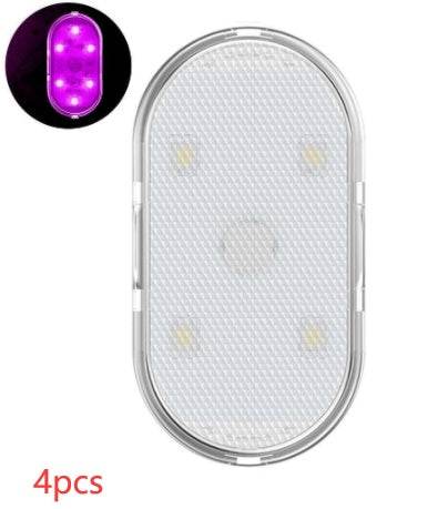 Touch-sensitive Usb Charging Atmosphere Lamp In Car - ProTrendyz