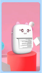 Mini Printer Portable Mini Bluetooth WiFi New Wrong Printer Mobile Phone Photo Title Note Hot Print Pocket Student Error Label Printer - ProTrendyz