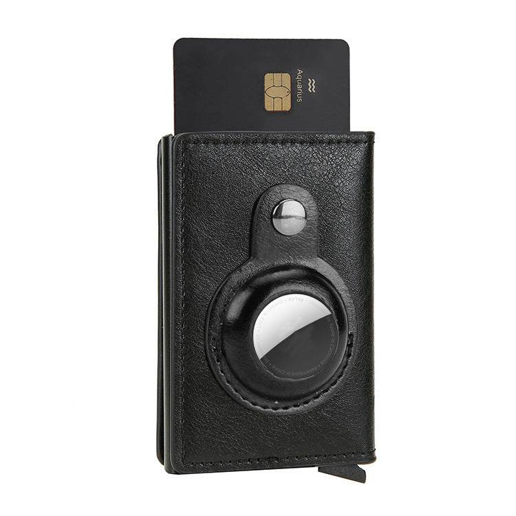 Multifunctional Card Holder Airtag Men's Short Card Holder Wallet Air Tag - ProTrendyz
