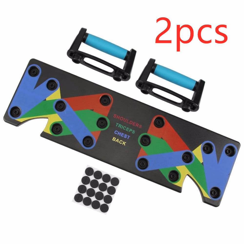 Push Up Rack Edge 9 in 1 Body Building Exercise Fitness Tools Women Men Push-Up Display Shelves and Raisers For GYM Training Body drop shipping - ProTrendyz