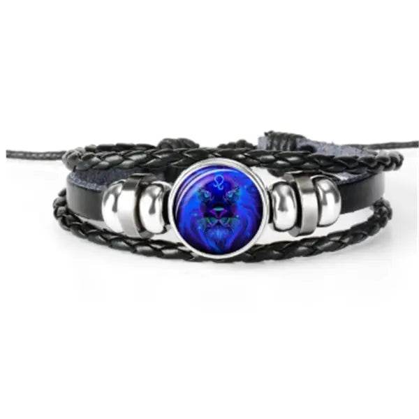Zodiac Constellation Bracelet Braided Design Bracelet For Men Women Kids - ProTrendyz
