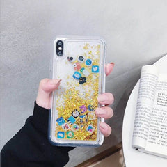 Compatible with Apple , Snowflakes Sands Mobile Shell Christmas - ProTrendyz