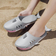 Shark Slippers Beach Shoes Home Flat Slippers Women Men - ProTrendyz