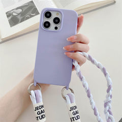 Back Woven Cross-body Lanyard Backer-card Accessories Phone Case - ProTrendyz