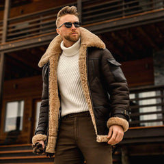 Winter Jacket Mens Military Fleece Warm Jackets Male Fur Collar Coats Army Tactical Jacket - ProTrendyz