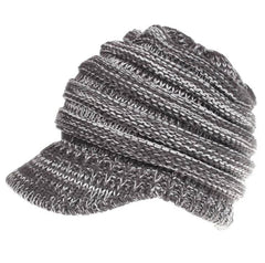 Women Ponytail Beanies Autumn Winter Hats Female Soft Knitting Caps Warm Ladies Skullies - ProTrendyz