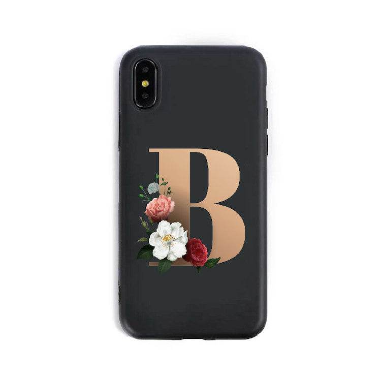 26 English Alphabet Silicone Phone Cases - ProTrendyz