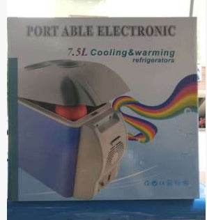 Portable 7.5L Mini Auto Fridge Car Refrigerator Multi-Function Home Cooler - ProTrendyz