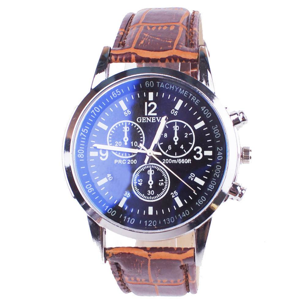 Men's watch fashion Blue light glass wrist watch - ProTrendyz