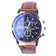 Men's watch fashion Blue light glass wrist watch - ProTrendyz