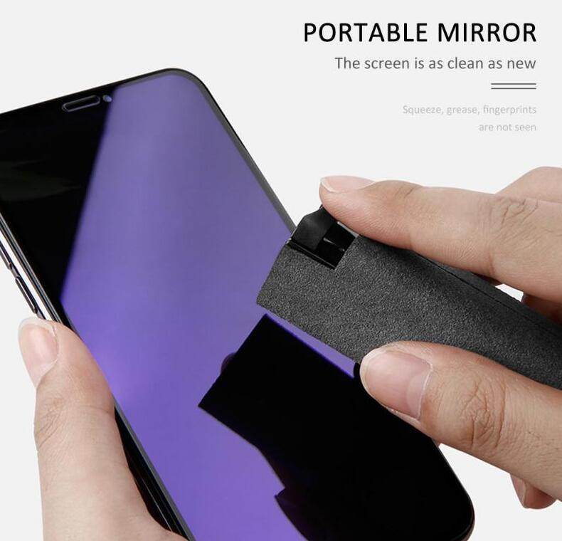 2 In 1 Phone Computer Screen Cleaner Kit For Screen Dust Removal Microfiber Cloth Set - ProTrendyz