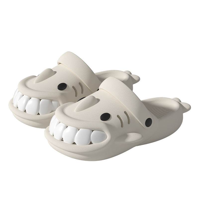 New Cute Funny Shark Slippers Summer Outerdoor Garden Shoes Indoor Non-Slip Floor Home Slipper - ProTrendyz