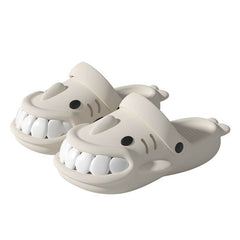 New Cute Funny Shark Slippers Summer Outerdoor Garden Shoes Indoor Non-Slip Floor Home Slipper - ProTrendyz
