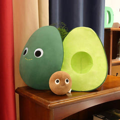 Cute Fruit Avocado Plush Toy Stuffed Doll Baby Kids Children Girls Boys Creativey Birthday Gift Sofa Cushion Home Room Decor - ProTrendyz