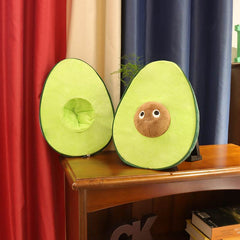 Cute Fruit Avocado Plush Toy Stuffed Doll Baby Kids Children Girls Boys Creativey Birthday Gift Sofa Cushion Home Room Decor - ProTrendyz