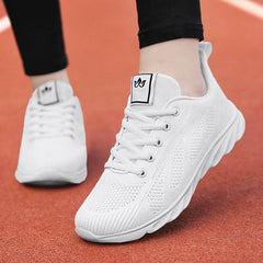 Flat Board Shoe Tide Shoe Net Top Casual Single Shoe - ProTrendyz