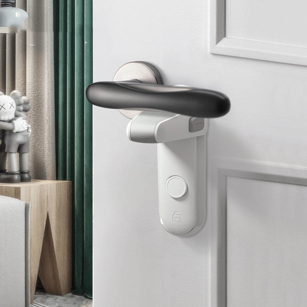 Children's Door Lever Lock Opening Artifact Anti-cat Anti-pet Room Easy To Install And Use - ProTrendyz