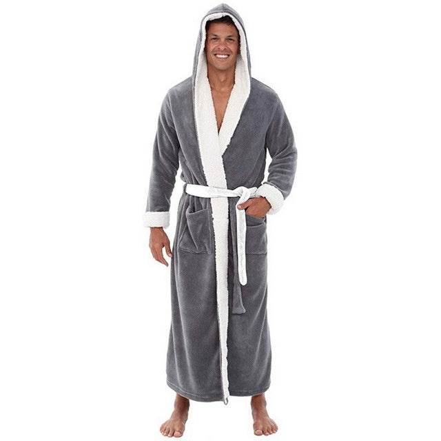 Men's Pajamas Winter Solid Color Home Wear - ProTrendyz
