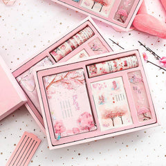 Cute Creative Cherry Blossom Hand Ledger Gift Box Set - ProTrendyz
