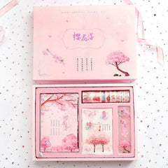 Cute Creative Cherry Blossom Hand Ledger Gift Box Set - ProTrendyz