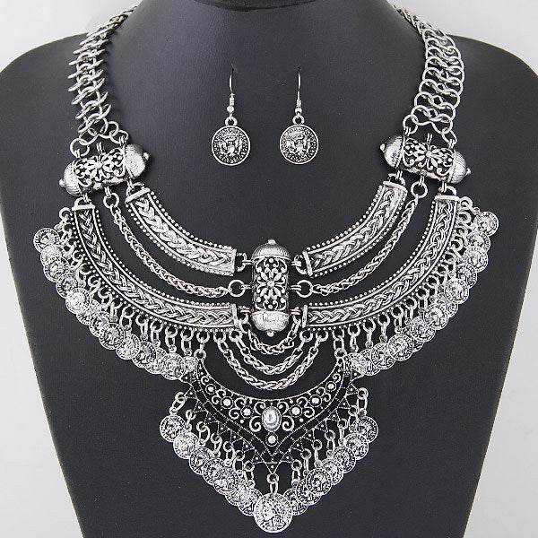 Alloy Diamond Short Necklace Crystal Necklace - ProTrendyz