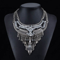 Alloy Diamond Short Necklace Crystal Necklace - ProTrendyz
