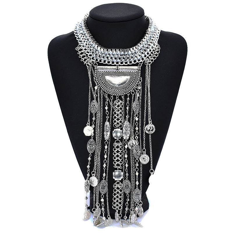 Alloy Diamond Short Necklace Crystal Necklace - ProTrendyz